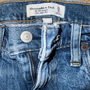 Distressed Abercrombie Jeans. Size 25 /short